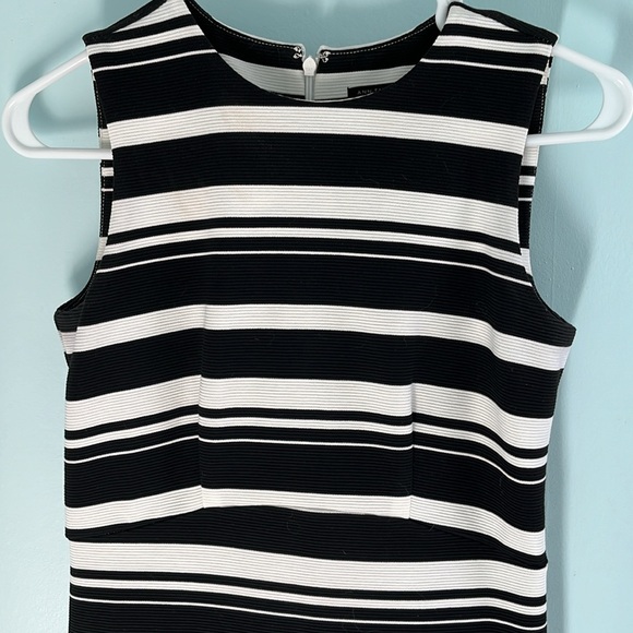 Ann Taylor black and white dress - Picture 2 of 2